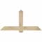 Ekena Millwork Eugene Rough Sawn Timber Gable Bracket, Douglas Fir, 60"W x 30"H x 2"D x 6"F, 12/12 Pitch GBW060X30X0206EUG00RDF - alternate 1
